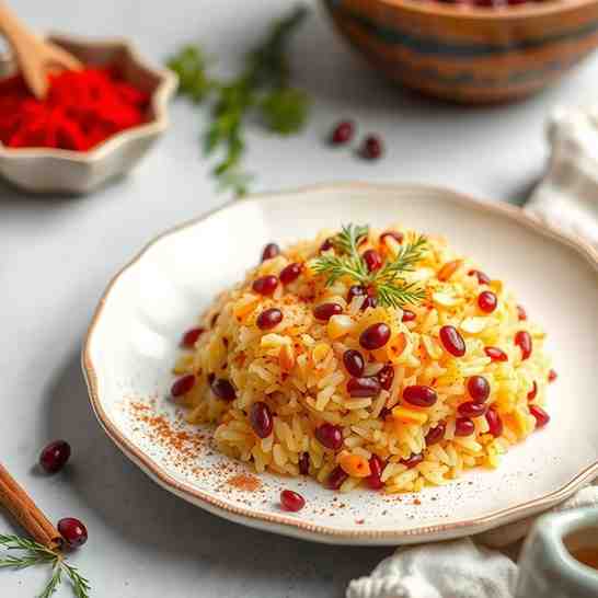 Shirin Polow - Iranian Sweet Rice